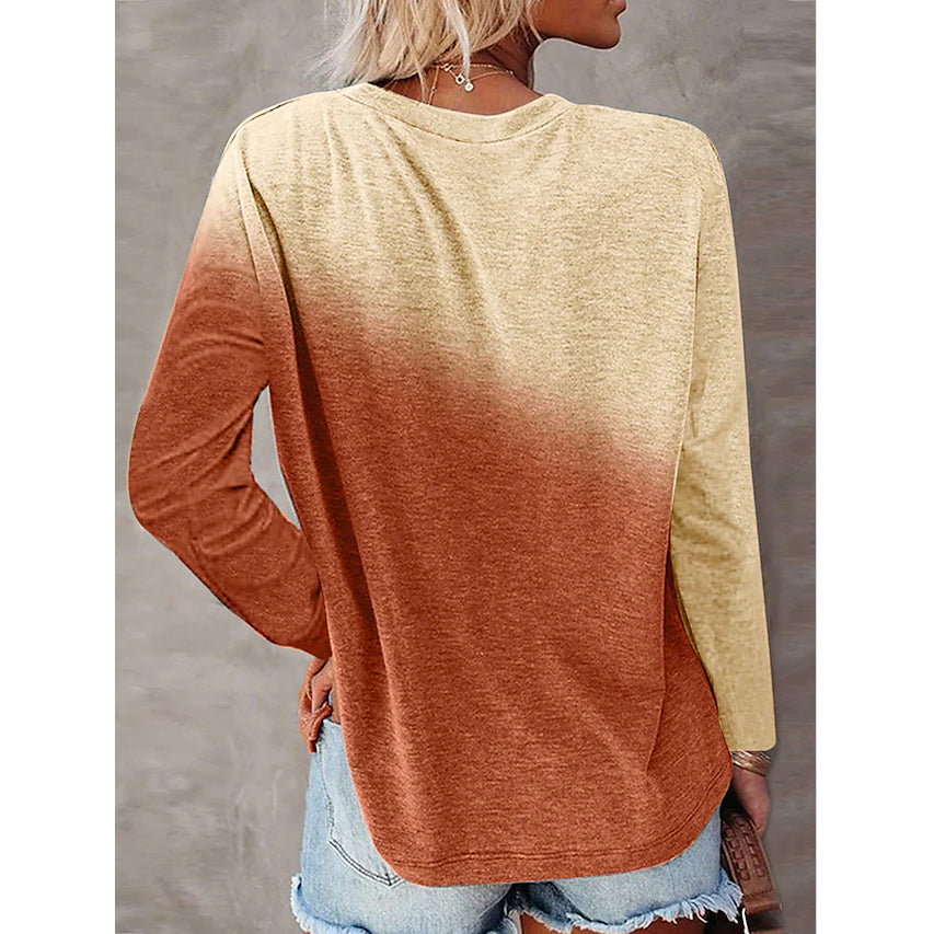 Women's Drawing T-Shirt Crew Neck Basic Top Women's Tops - DailySale