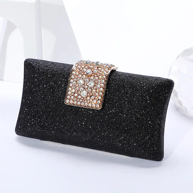 Women's Evening Bag Chain Bag Bridal Purse Bags & Travel Black - DailySale