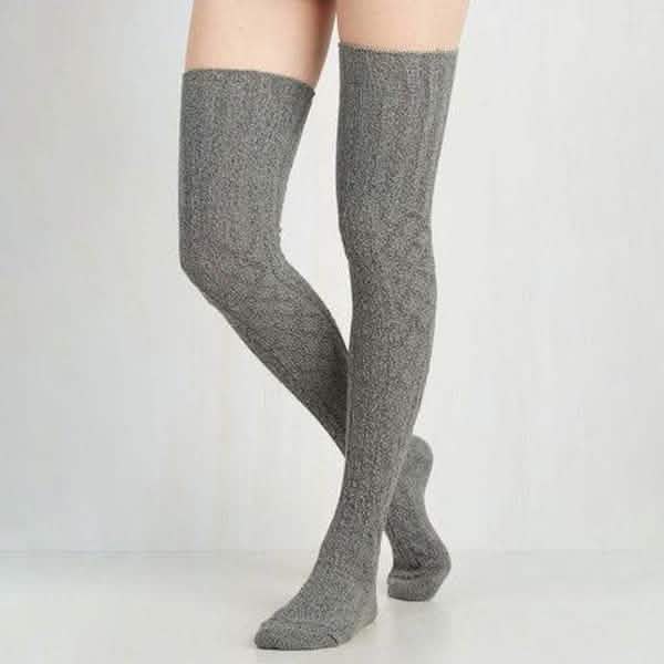 Women's Fashion Solid Color Socks Women's Shoes & Accessories - DailySale