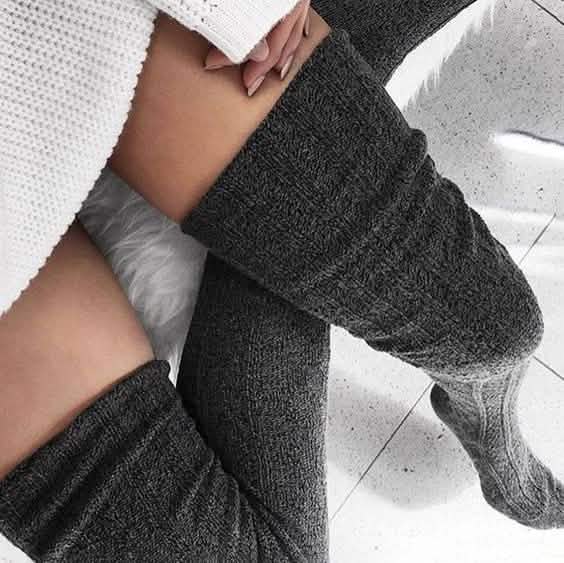 Women's Fashion Solid Color Socks Women's Shoes & Accessories - DailySale