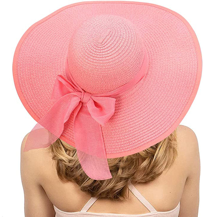 Women's Floppy Wide Brim Beach Hat Women's Shoes & Accessories - DailySale