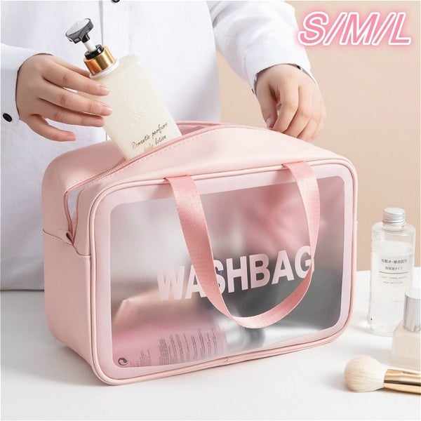 Women's Frosted Waterproof Cosmetic Bag Bags & Travel - DailySale