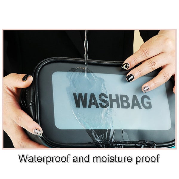 Women's Frosted Waterproof Cosmetic Bag Bags & Travel - DailySale