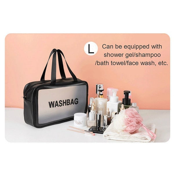 Women's Frosted Waterproof Cosmetic Bag Bags & Travel - DailySale
