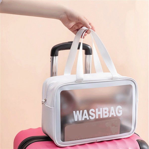 Women's Frosted Waterproof Cosmetic Bag Bags & Travel - DailySale