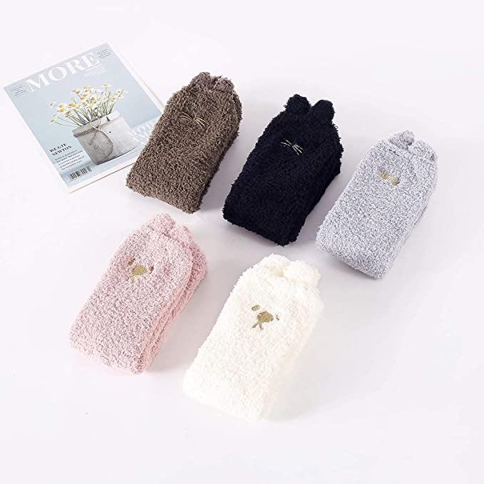 Women's Fuzzy Winter Socks Women's Shoes & Accessories - DailySale