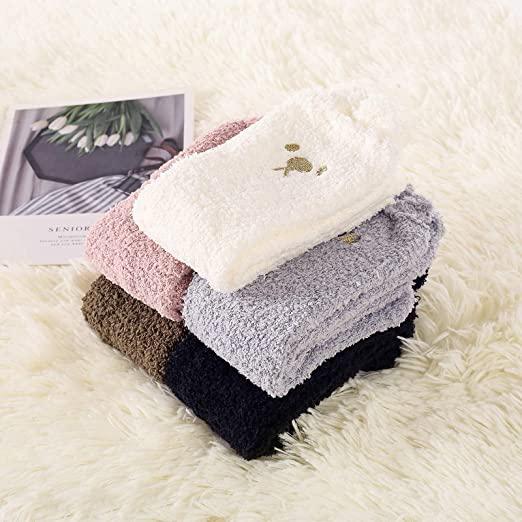 Women's Fuzzy Winter Socks Women's Shoes & Accessories - DailySale