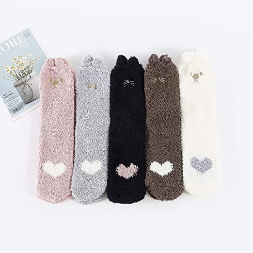 Women's Fuzzy Winter Socks Women's Shoes & Accessories - DailySale