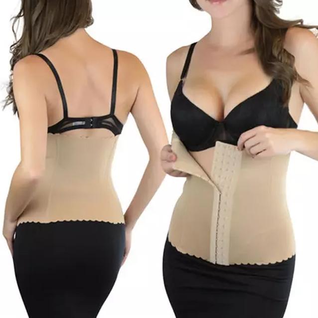 Women's High-Compression Thermal Waist Trainer Shaper Women's Clothing Beige S - DailySale