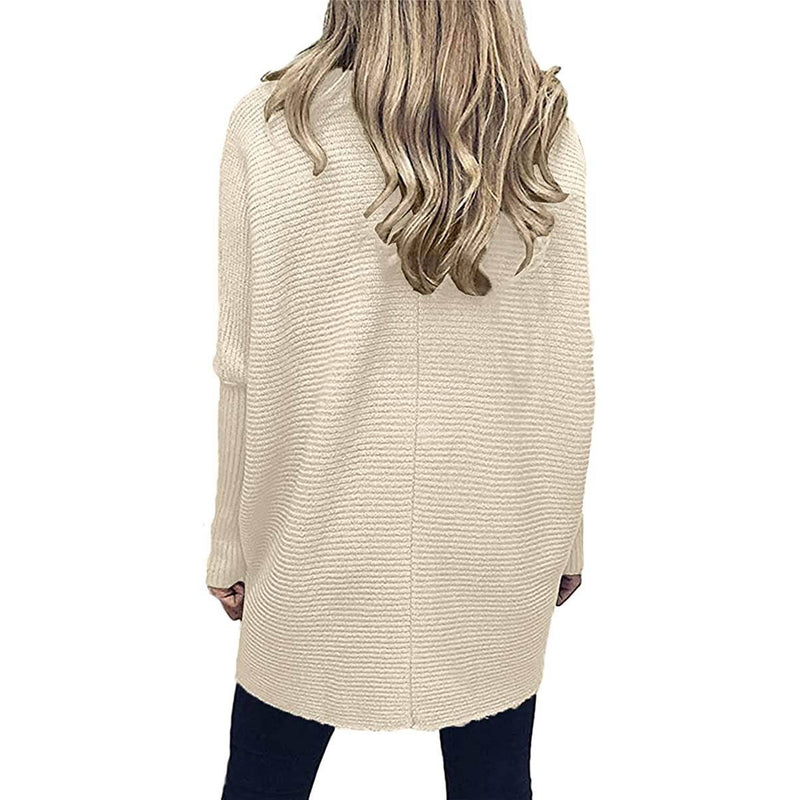 Women's High Neck Long Sweater