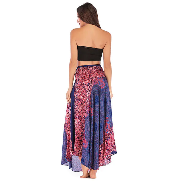 Women's High Waist Yoga Skirt Gypsy Dress Women's Dresses - DailySale