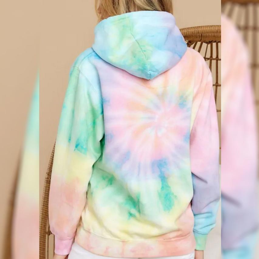 Women's Hoodie Pullover Tie Dye Hoodies Women's Tops - DailySale