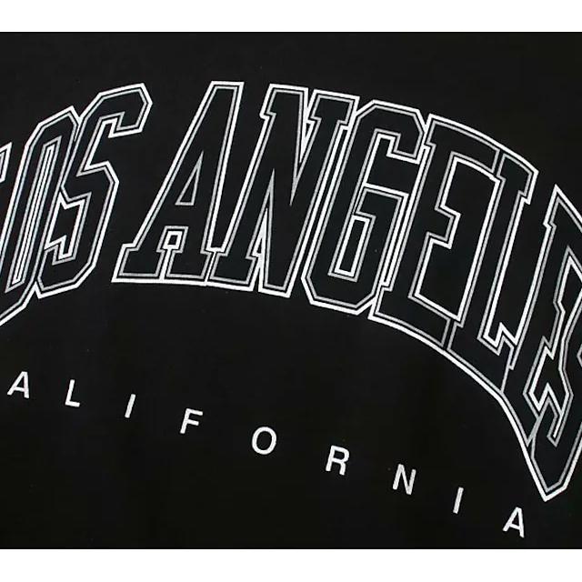 Hoodie Los Angeles Wording black