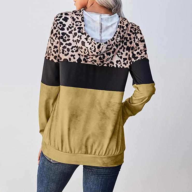 Women's Hoodie Sweatshirts Casual Animal Print