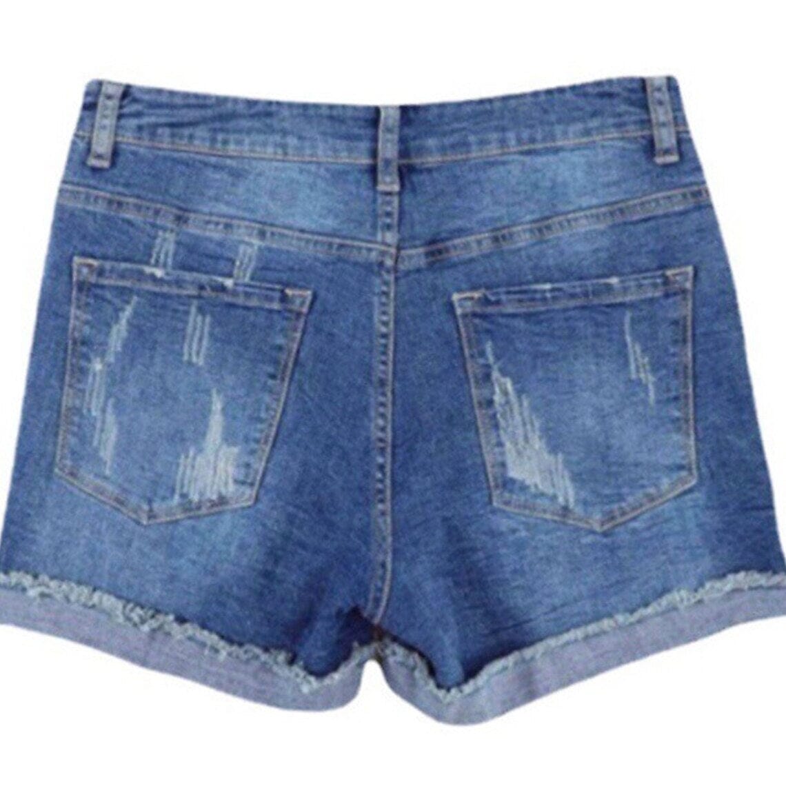 Women's Jeans Shorts Independence Day Denim Women's Bottoms - DailySale