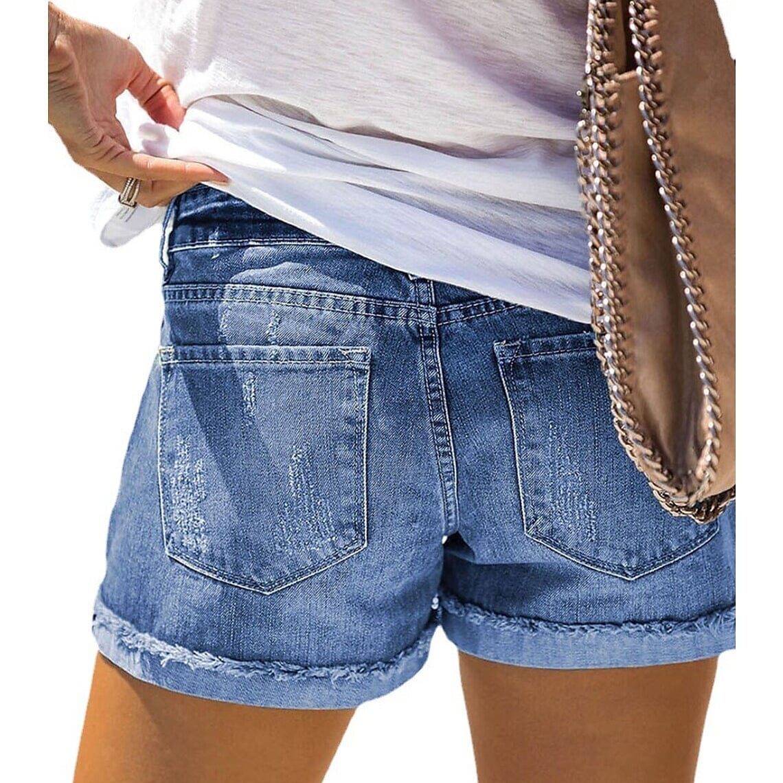 Women's Jeans Shorts Independence Day Denim Women's Bottoms - DailySale