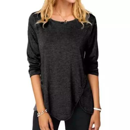 \Women's Karly Top Women's Clothing Gray S - DailySale