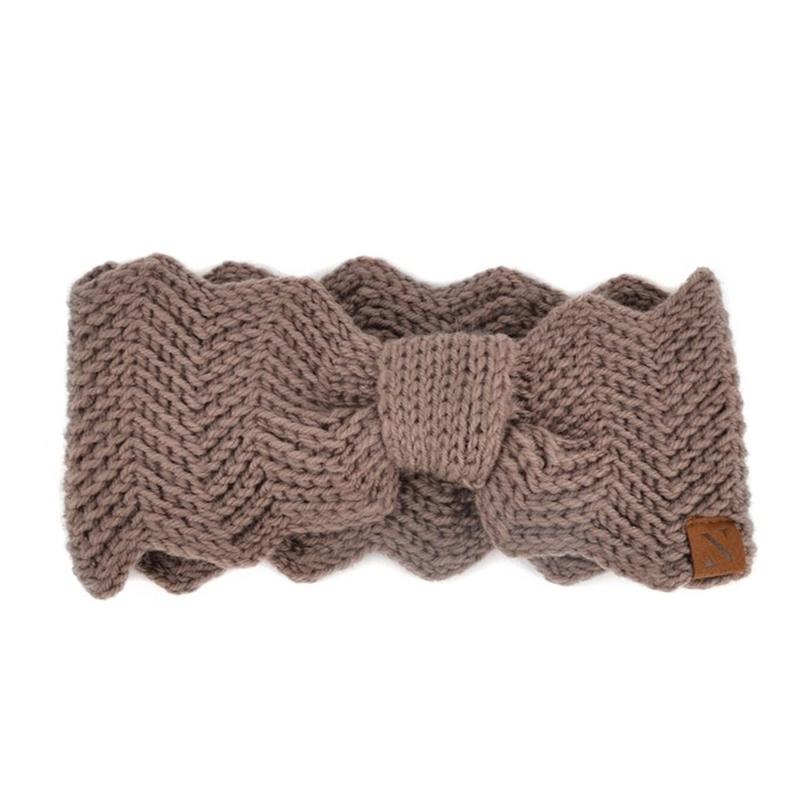 Women's Knotted Knit Winter Head Band Women's Apparel Brown - DailySale