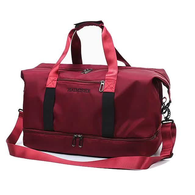 Women's Large Capacity Waterproof Oxford Cloth Tote Bags & Travel Red - DailySale