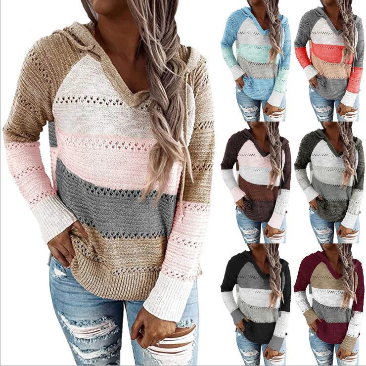 Women's Lightweight and Breathable Knit Hoodie Women's Clothing - DailySale