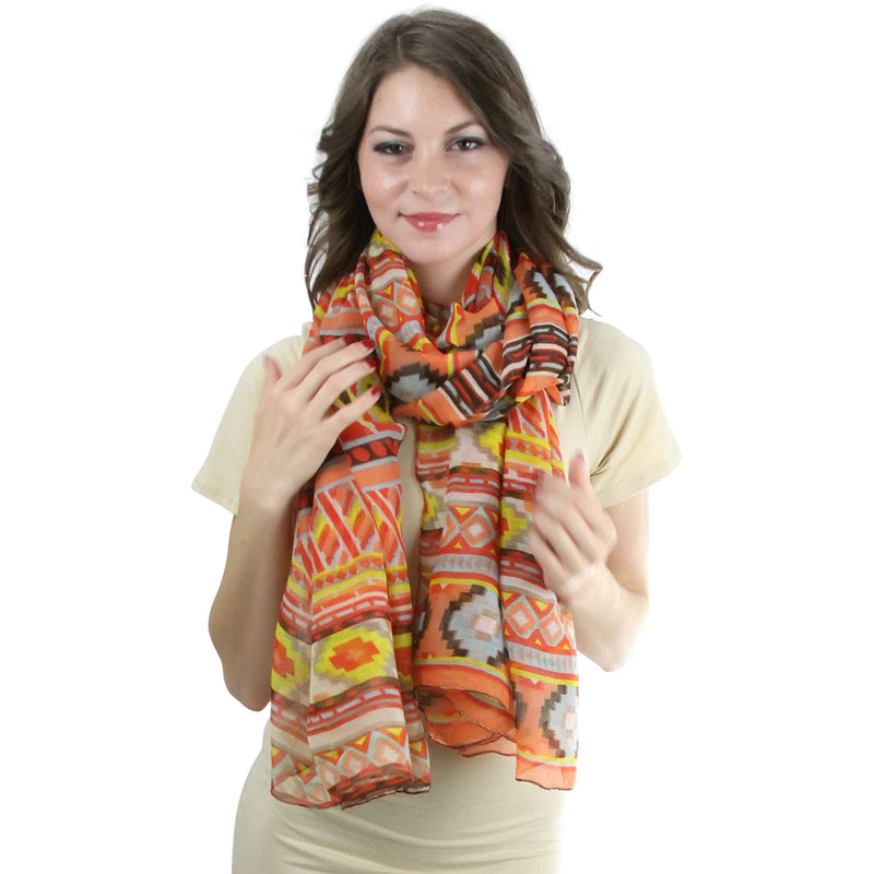 Women's Lightweight Infinity or Shaw Wrap Scarves