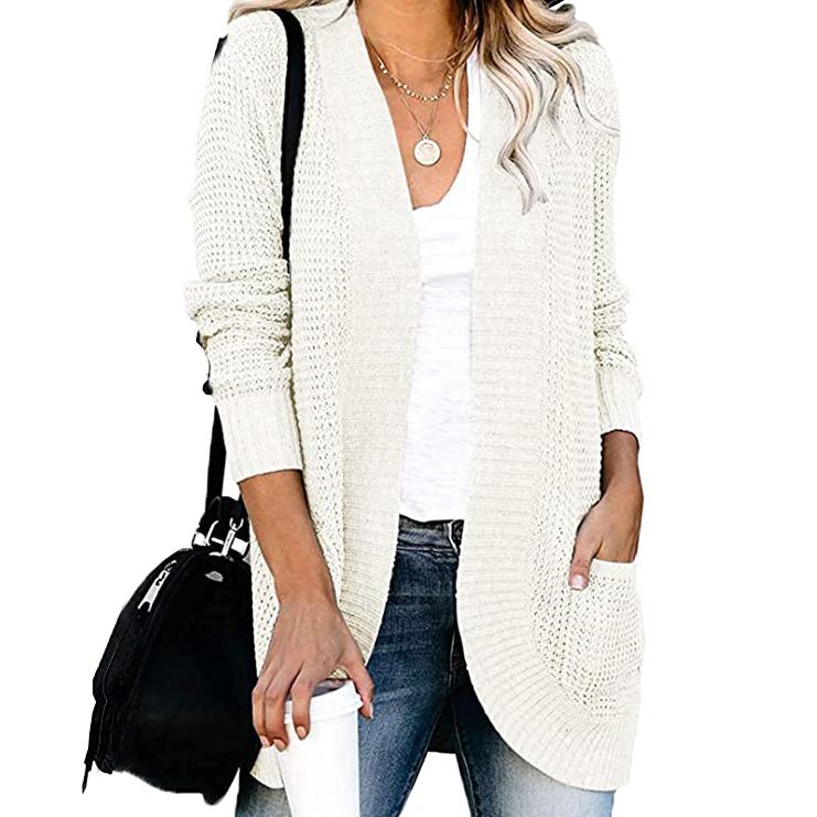 Women's Long Sleeve Knit Cardigan Sweater