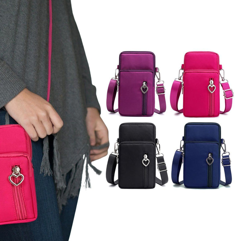 Women's Mini Cross-Body Shoulder Strap Cell Phone Wallet Pouch Bag Purse Bags & Travel - DailySale
