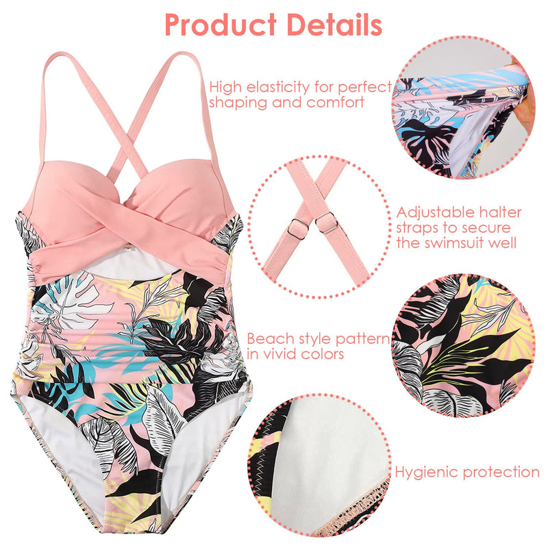 Women's One Piece High Waist Swimwear Tummy Control Cutout Women's Swimwear & Lingerie - DailySale