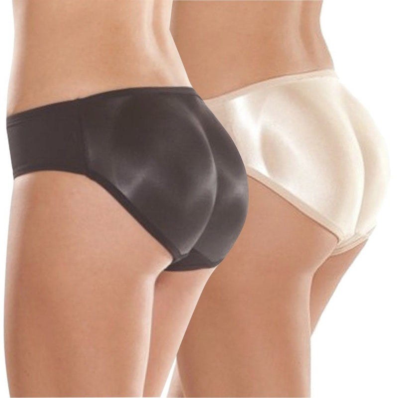 Women's Pack of 3 Enhancing Butt Boosting Padded Panty Briefs 