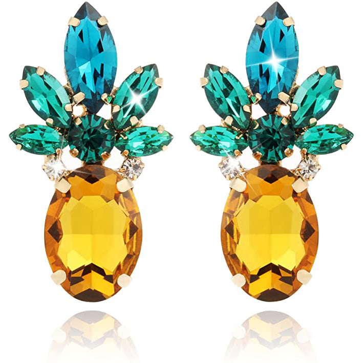 Women's Pineapple Earrings Earrings - DailySale