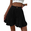 Women's Plus Size Loungewear Bottom Nighty Pure Color Bed Cotton Short Pant Shorts Women's Bottoms Black S - DailySale