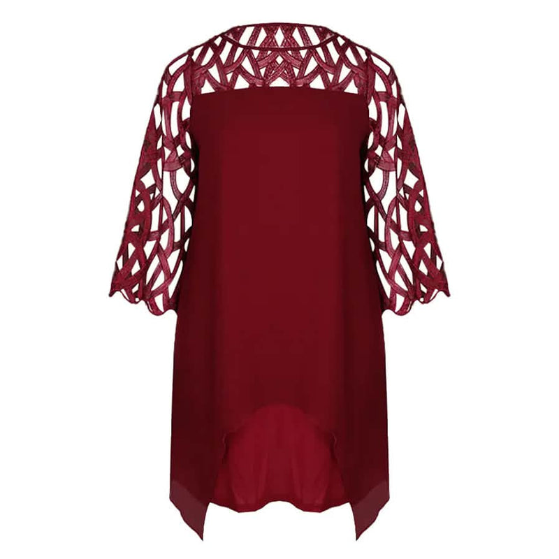 Women's Plus Size Solid Color Sheath Dress Women's Dresses - DailySale