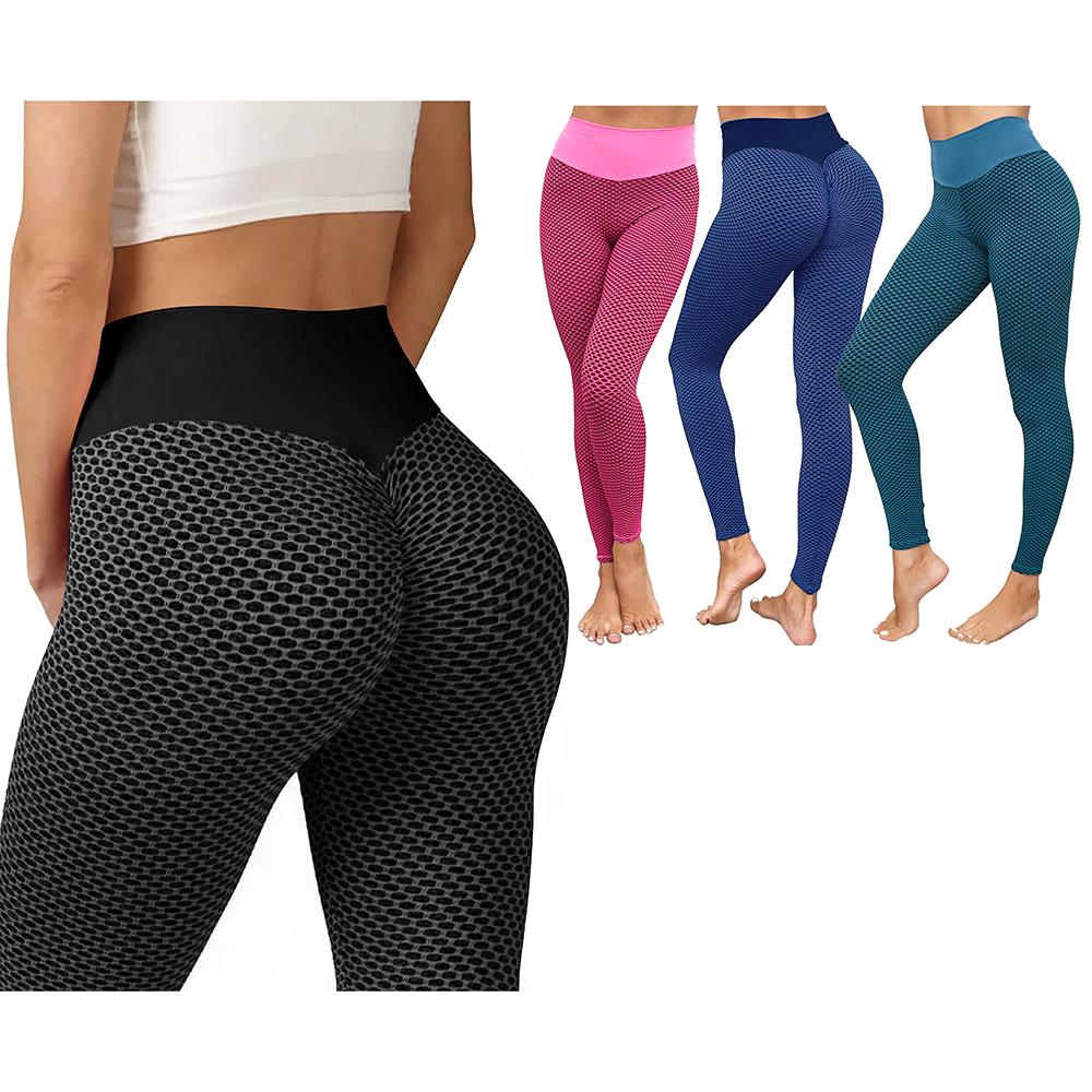 Women's Ruched High-Waist Butt Lifting Leggings Women's Clothing - DailySale