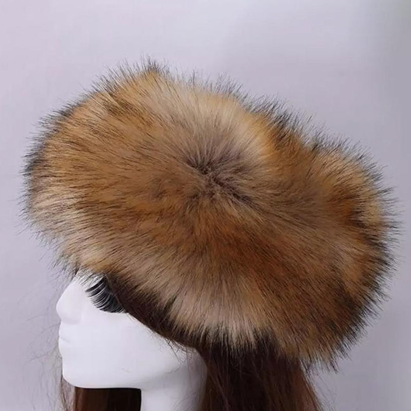 Women's Russian Faux Fluffy Fox Fur Hat Women's Shoes & Accessories - DailySale