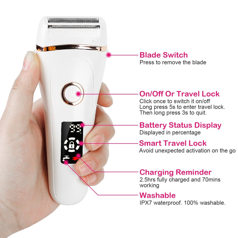 Women's Shaver Electric Hair Remover Beauty & Personal Care - DailySale