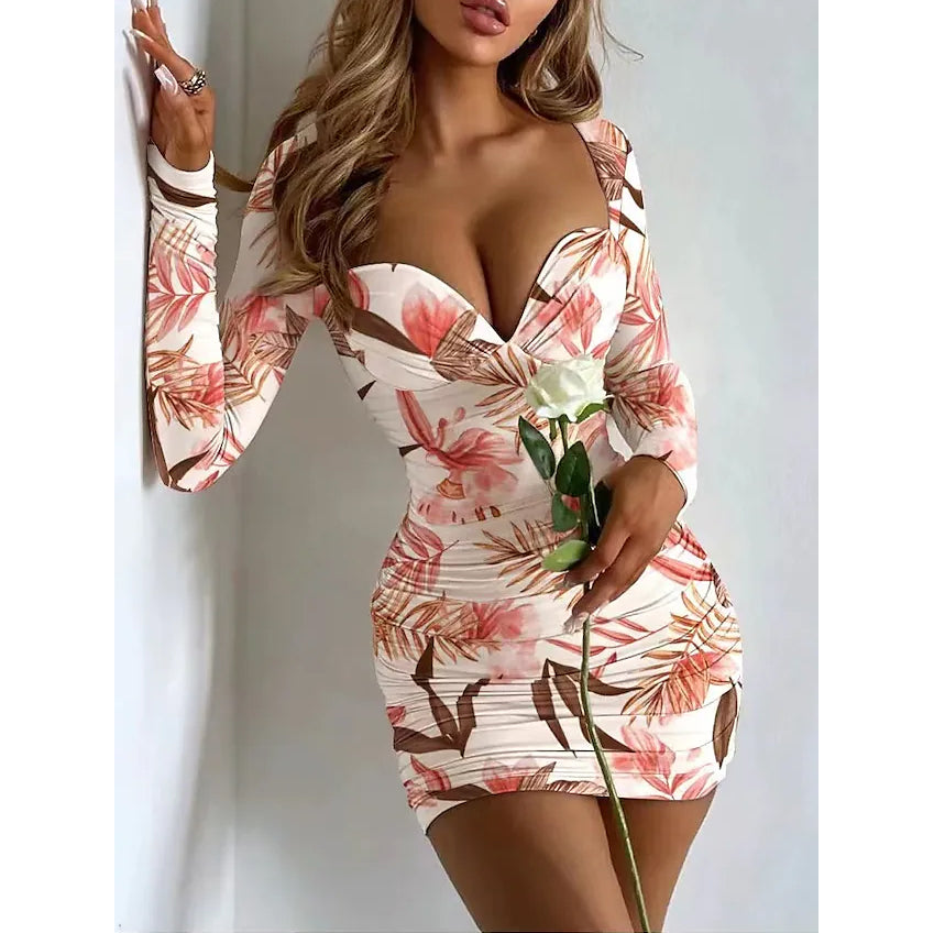 Women's Sheath Short Mini Dress Women's Dresses Pink S - DailySale