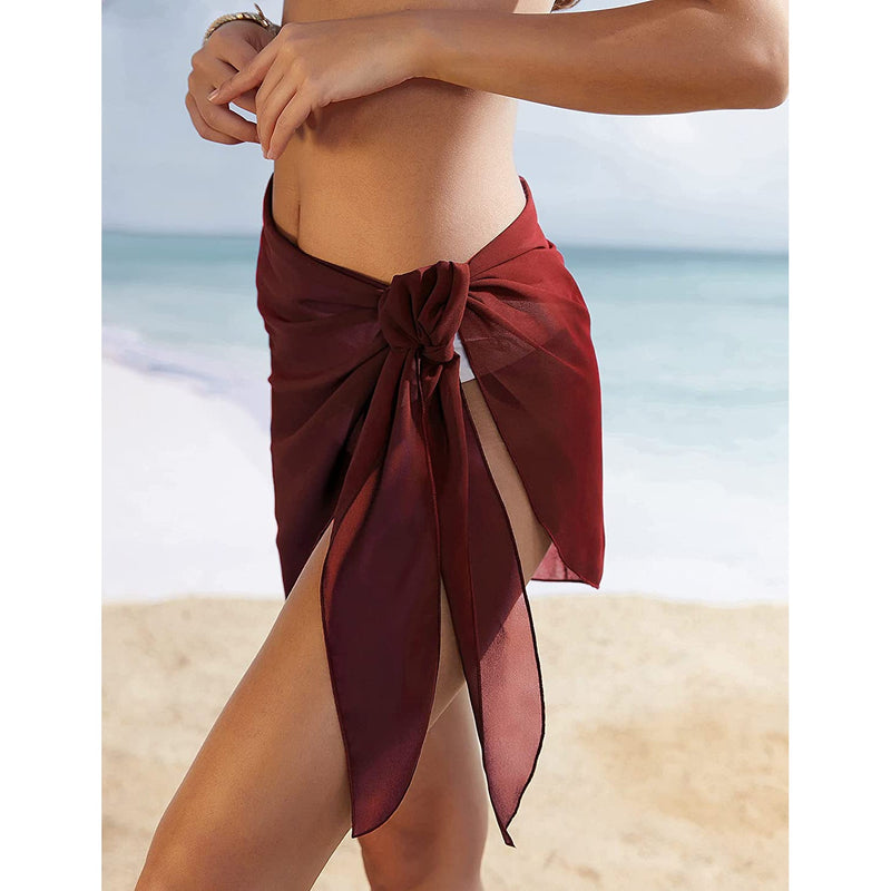 Women's Short Sarongs Beach Wrap