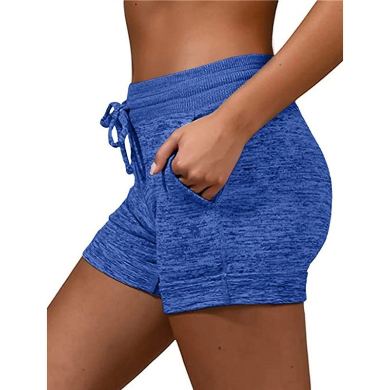 Women's Shorts Cotton Blend Women's Bottoms Blue S - DailySale