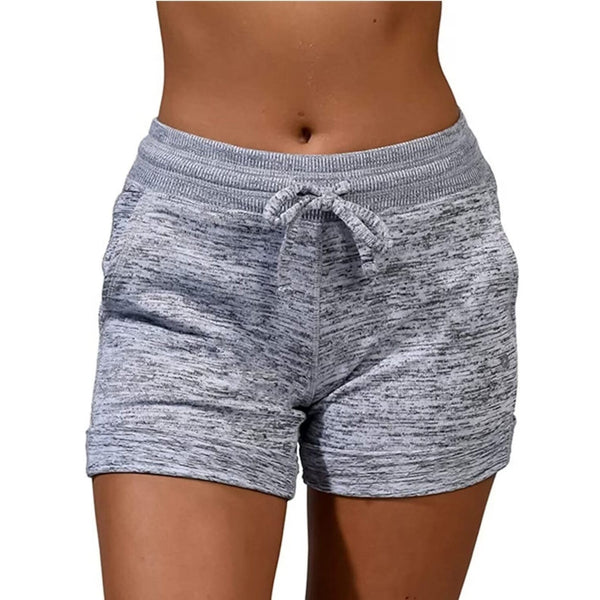 Women's Shorts Cotton Blend Women's Bottoms Light Gray S - DailySale