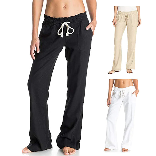 Women's Simple Comfortable Breathable Trousers Women's Bottoms - DailySale