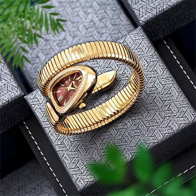 Women's Snake Shape Luxury Wrist Watch Women's Shoes & Accessories - DailySale