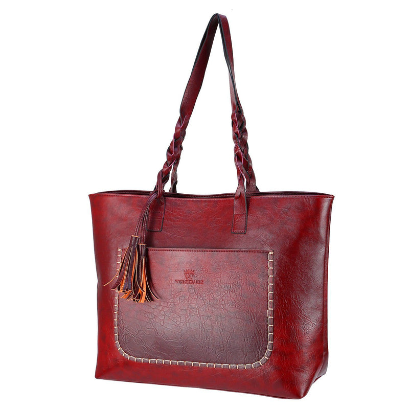 Women's Soft Leather Tote Bag