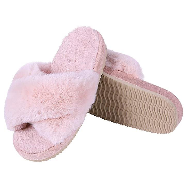 Women's Soft Plush Lightweight House Slippers