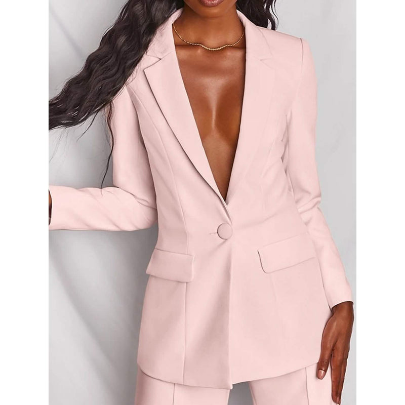 Women's Suits Regular Pocket Coat Formal Fashion Women's Dresses - DailySale
