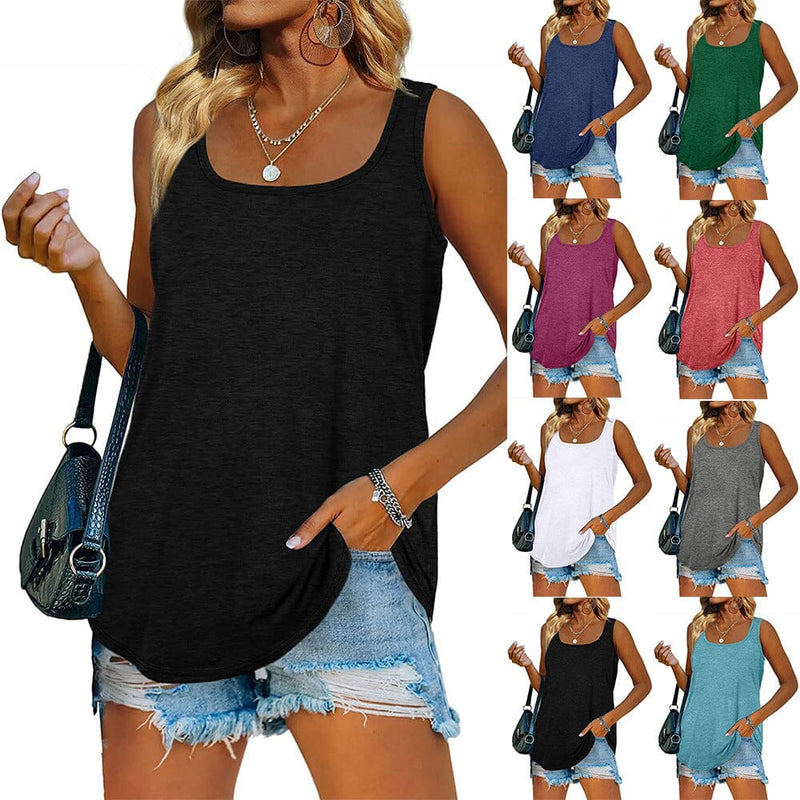 Women's Tank Top Casual Basic Square Neck Women's Tops - DailySale