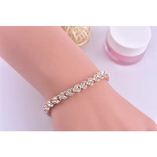 Women's Tennis Crystal Bracelet Bracelets - DailySale