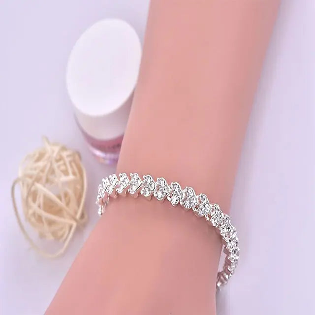 Women's Tennis Crystal Bracelet Bracelets - DailySale