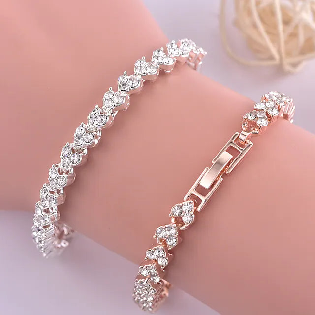 Women's Tennis Crystal Bracelet Bracelets - DailySale