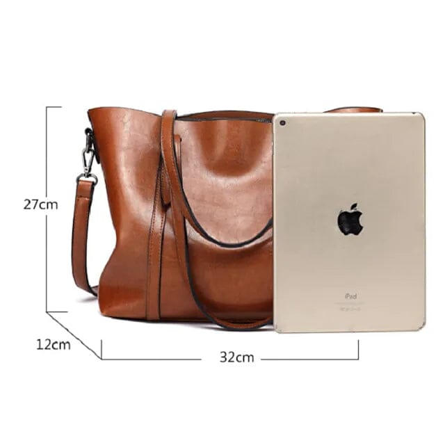 Women's Tote Shoulder Bag PU Leather Bags & Travel - DailySale