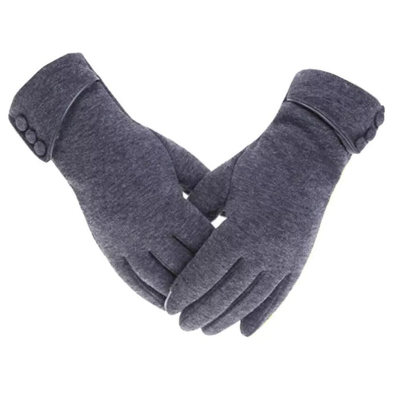 Women's Winter Warm Gloves Women's Shoes & Accessories Gray - DailySale